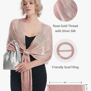 Shimmery Formal Wrap